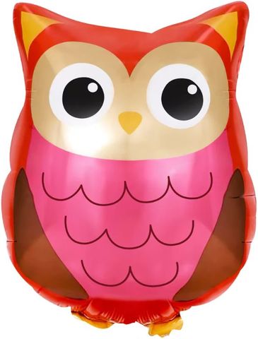 Шар (21''/53 см) Фигура, Лесная Сова, 1 шт.