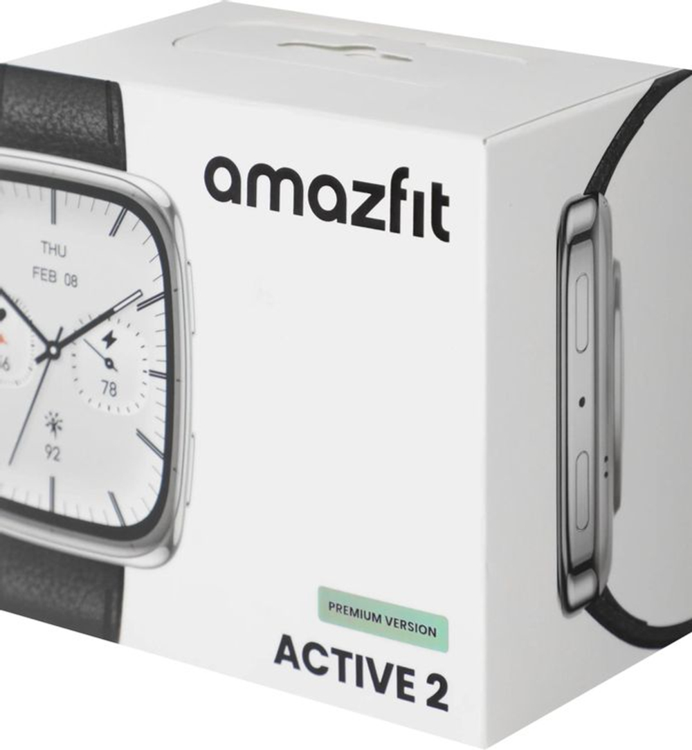 Смарт-часы AMAZFIT Active 2S A2440,  1.75",  черный/серебристый