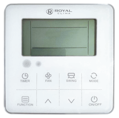 Проводной пульт управления для полупромышленного оборудования ROYAL CLIMA COMPETENZA и COMPETENZA FULL DC EU Inverter XK-06