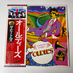 Винтажная виниловая пластинка LP The Beatles A Collection Of Beatles Oldies (Japan 1976) (Obi) Ticket To Ride