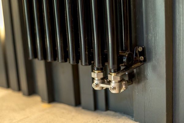 Подключение вертикальных радиаторов