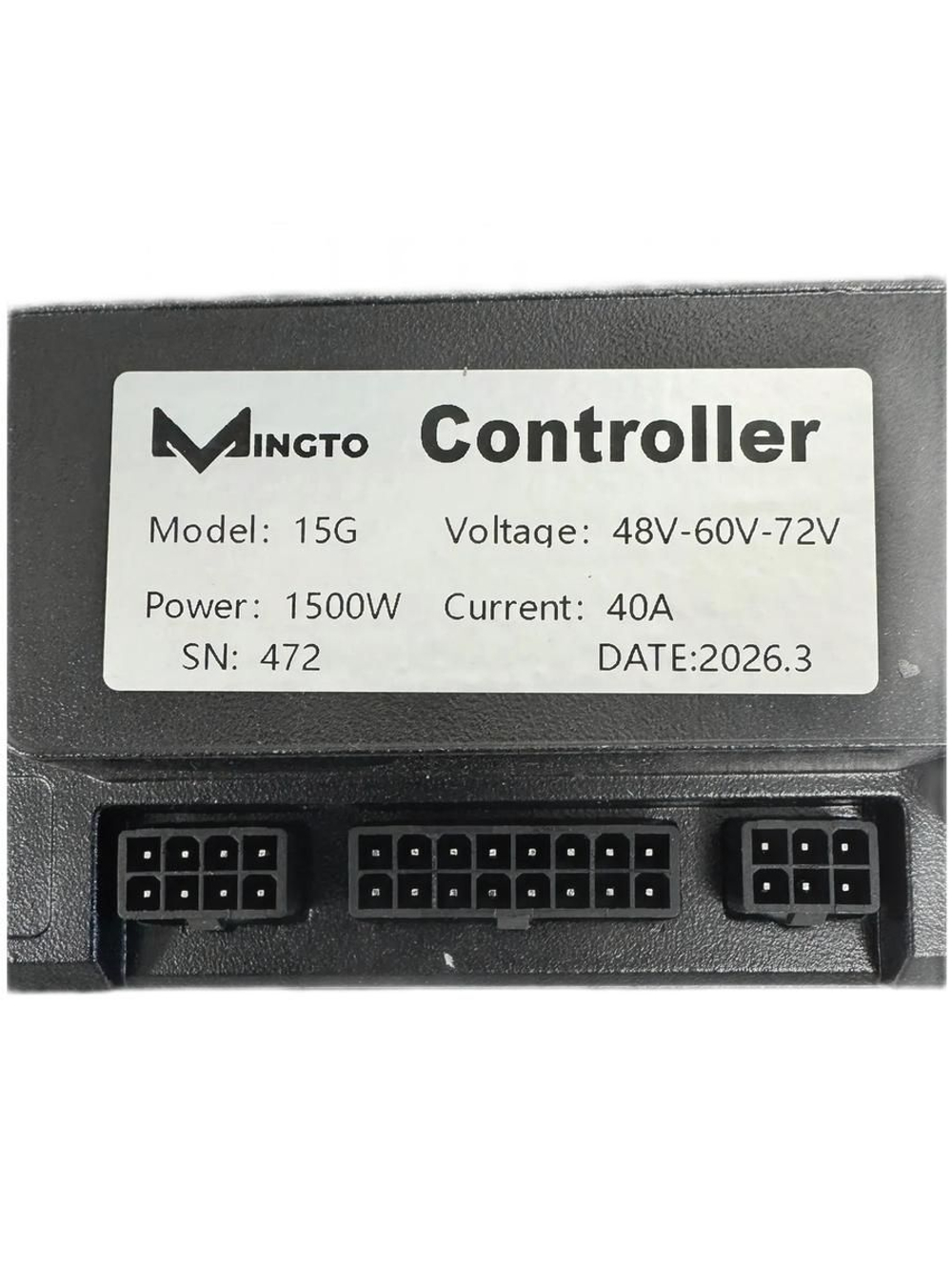 Контроллер Mingto 15G 1500W 40A 48V-64V-72V для электровелосипедов