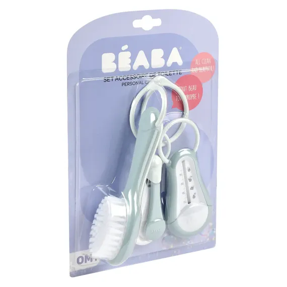 Набор туалетных принадлежностей Beaba Toiletry Accessory Set Green Blue