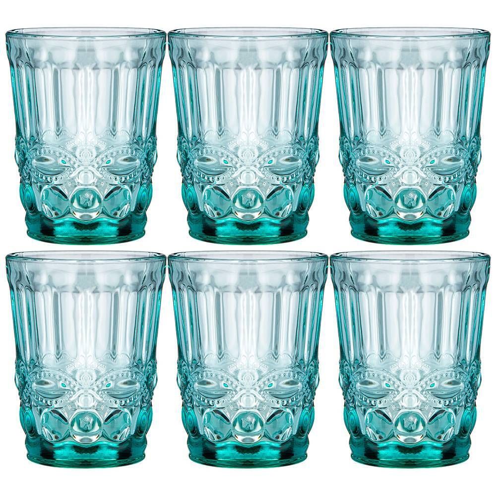 НАБОР СТАКАНОВ "СЕРПЕНТИНА" ИЗ 6ШТ. СЕРИЯ "MUZA COLOR" 270МЛ. / В=10 СМ (КОР=6НАБ.)