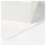 Набор бумажных салфеток IKEA STORATARE (СТОРЭТАРЕ), Белый, 30х30 см, 150 шт