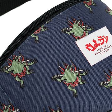 Поясная сумка OLDY. Жаба. Синий