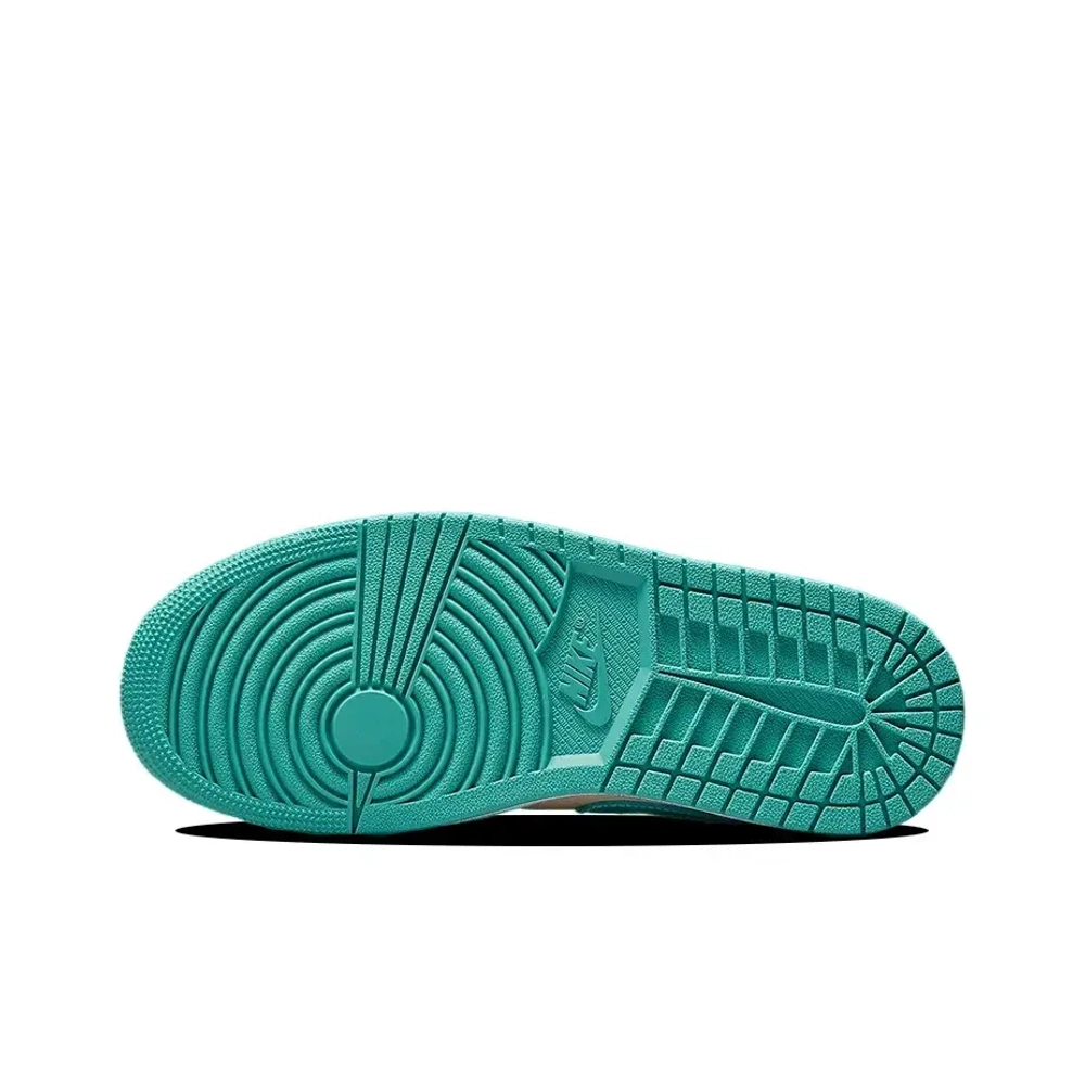 Женские кроссовки Air Jordan 1 Low 'Tropical Teal Sandy Beige' DC0774-131