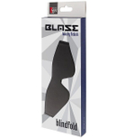 Плотная маска на глаза BLAZE BLINDFOLD WITH PAINTING EDGE BLACK (Цвет: черный)