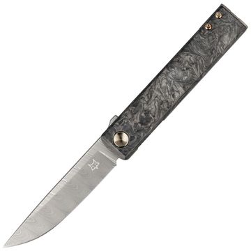 Нож FOX Knives CHNOPS FX-543 DCF, сталь Damasteel DS93X, рукоять - карбон