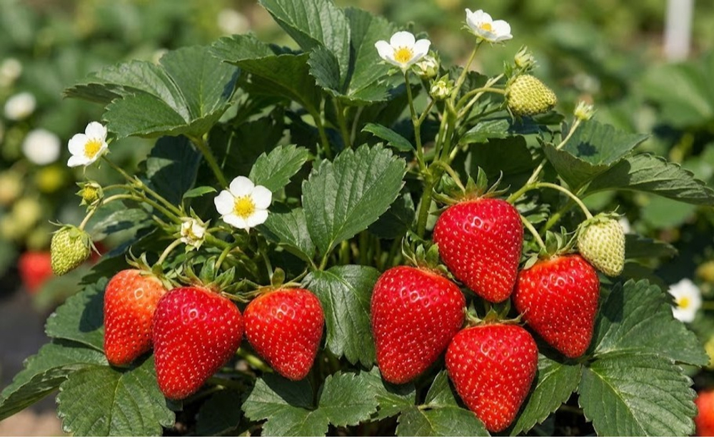 Рассада земляники садовой (клубники) «Мурано» (Ремонтантная, десертная)