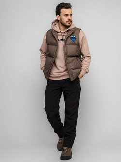 Жилет "НОХО" утеплённый, унисекс, цвет "Прибрежный туман"