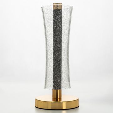 Настольная светодиодная лампа 13W 3000К-6000К CL213811 графит/золото Fanny Citilux