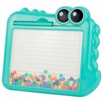 Мозаика магнитная развивающая для детей "Крокодил", стилус, 101 магнит, 10 карточек, BAMBOX, 665890