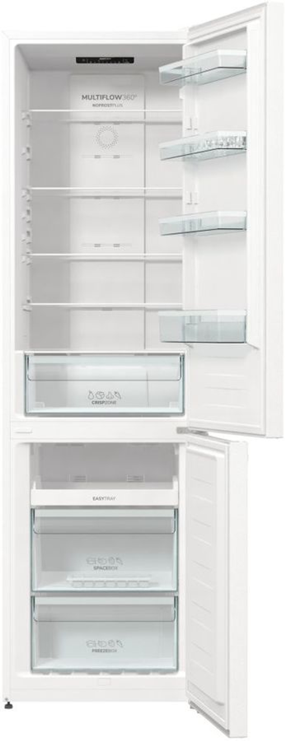 Отдельностоящий двухкамерный холодильник Gorenje NRK6201PW4