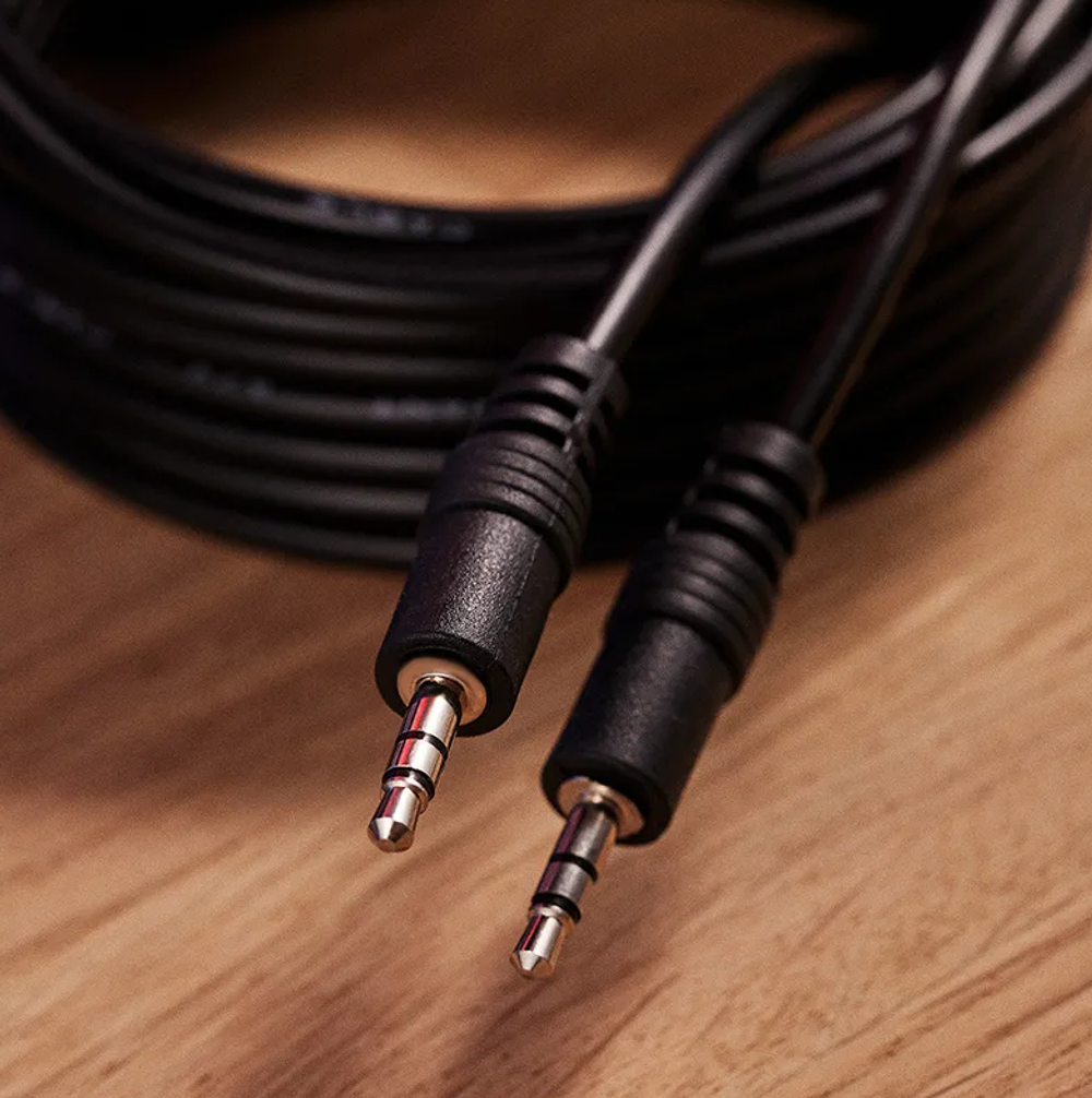 Кабель AUX Jack 3.5мм х Jack 3.5мм 5.0 м. ( шт/шт ) Rexant 17-4105