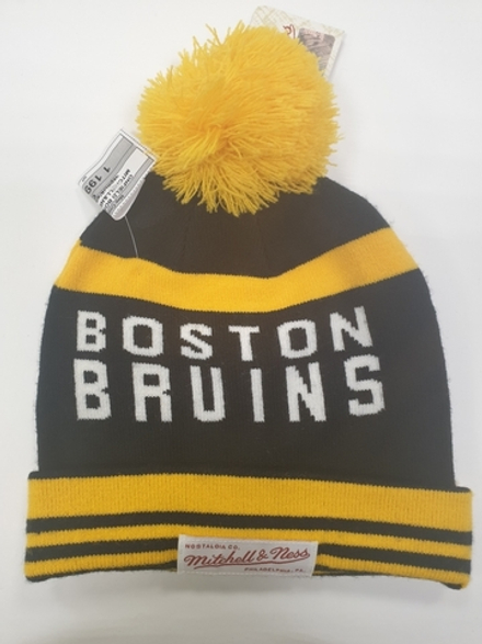 Шапка M&N BOS желтый/черный