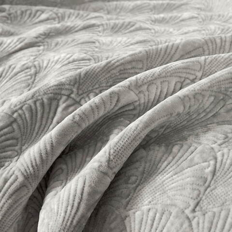 Покрывало 240x260 Sofi De MarkO Розалин светло-серое