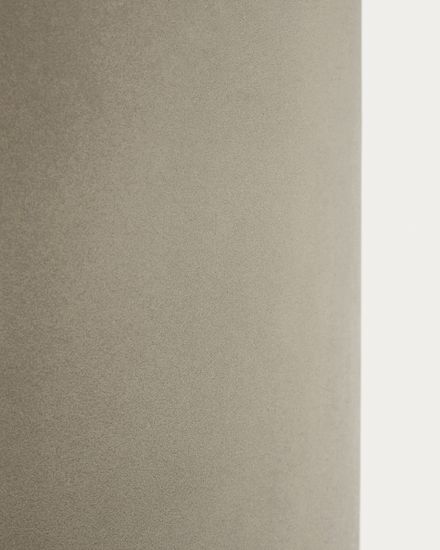 Кашпо Aiguablava из серого цемента Ø 52см