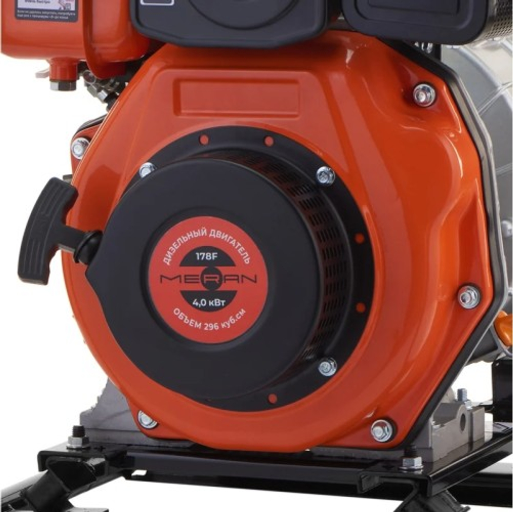 Мотопомпа дизельная для грязной воды MERAN MPD301ST 100345504
