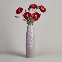 ЦВЕТОК ИСКУССТВЕННЫЙ "МАК" ВЫСОТА=72СМ. (МАЛ=24 ШТ/КОР=96ШТ.)