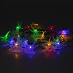 Садовая гирлянда ЭРА ERASF22-16 на солнечной батарее Стрекоза 5,8 м