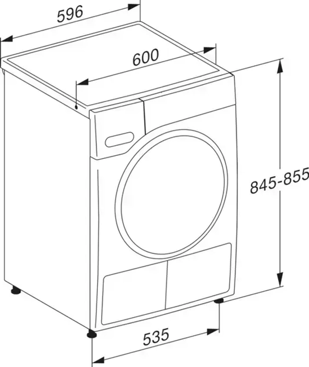 Сушильная машина Miele TWL780WP