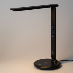 Настольный светильник ЭРА NLED-505-10W-BK светодиодный черный | Светодиодные настольные лампы
