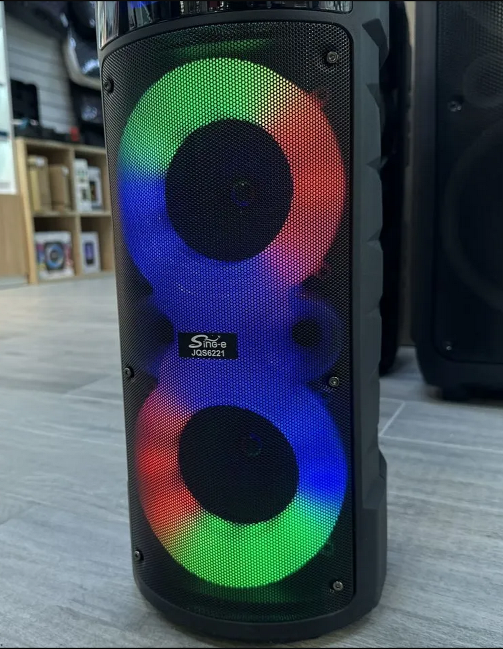 Беспроводная колонка Sing-e JQS-6221 (6.5"/30W/4.5A) Multucolor