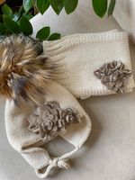 Шапка и шарф Joli Bebe, 104