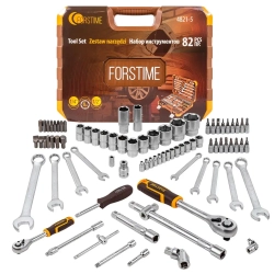 Набор инструментов 82пр.1/4'',1/2''(6гр.)(4-32мм) FORSTIME FT-4821-5