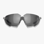 Спортивные очки c диоптриями Scicon Aerojet Titanium Sunglasses Crystal Gloss Multi Mirror Silver + Rain Clear Lenses