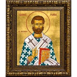 Марк Арефусийский, епископ. Икона на холсте.