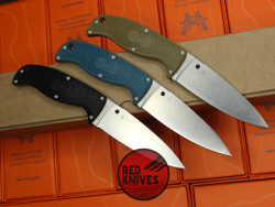 Нож Spyderco Enuff™ 2 - рукоять олива