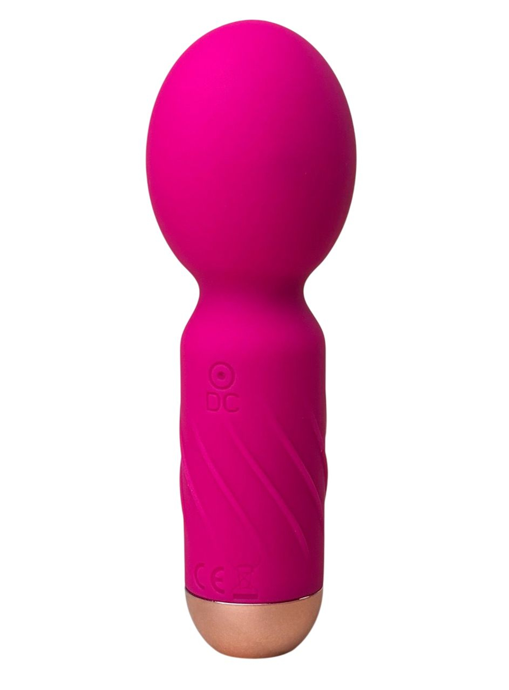 Мини-wand вибратор Secwell для зоны G, ярко-розовый