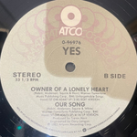 Виниловая пластинка Yes ‎– Owner Of A Lonely Heart EP