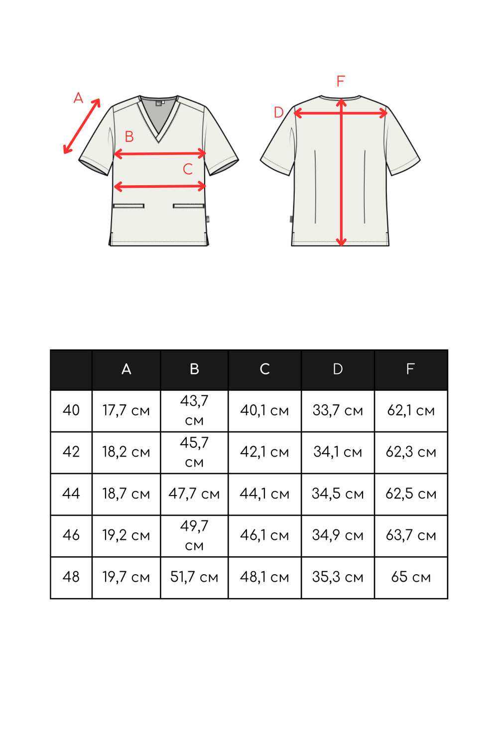 Топ медицинский женский Лаконико, шалфей