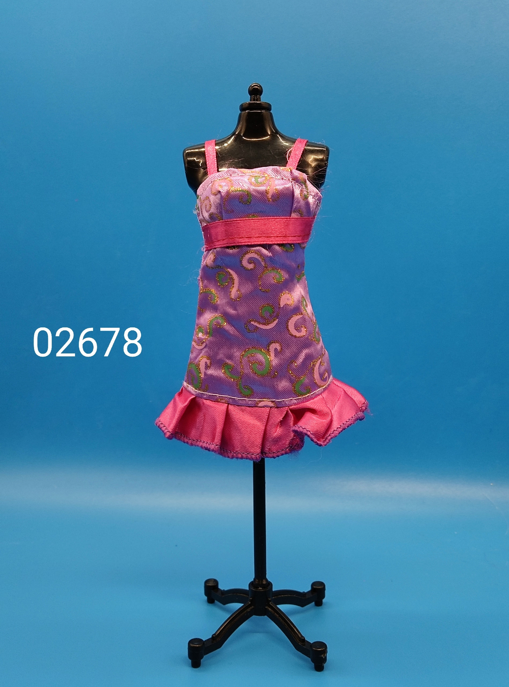 Одежда для куклы Барби винтаж платье 02678