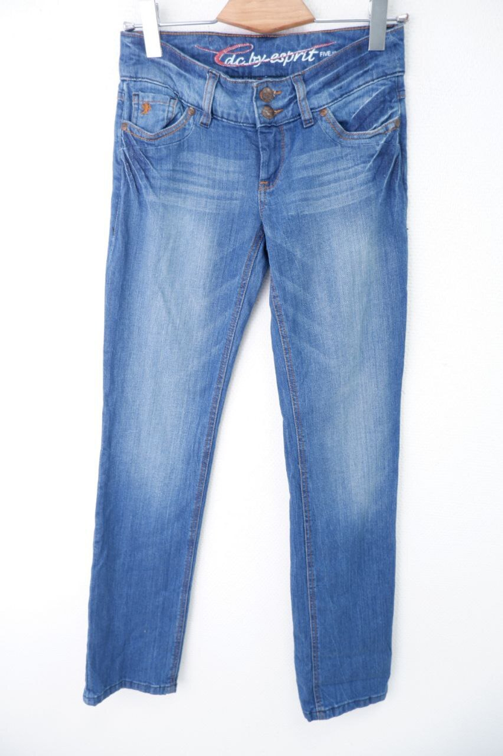 Джинсы Edc By Esprit с потертостями 42 размер