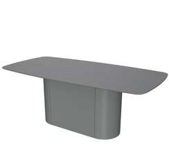 Стол обеденный Type прямоугольный 200*95 см (серый)