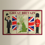 Табличка Great Britain. Великобритания 151000510