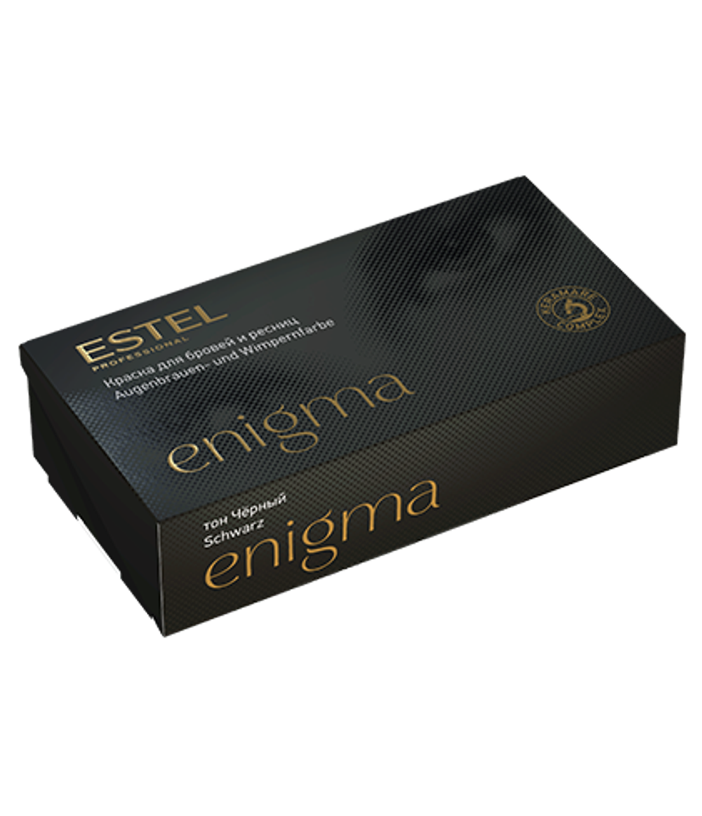 Краска для бровей и ресниц ESTEL Professional ENIGMA тон черный