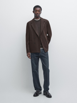 Massimo Dutti Джинсы свободного кроя, синий