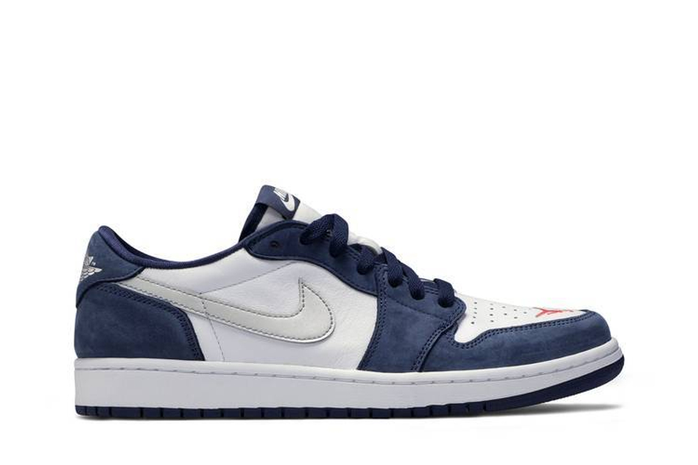Jordan Air Jordan 1 Sb Low Midnight Navy Pu Hyper Sneakers