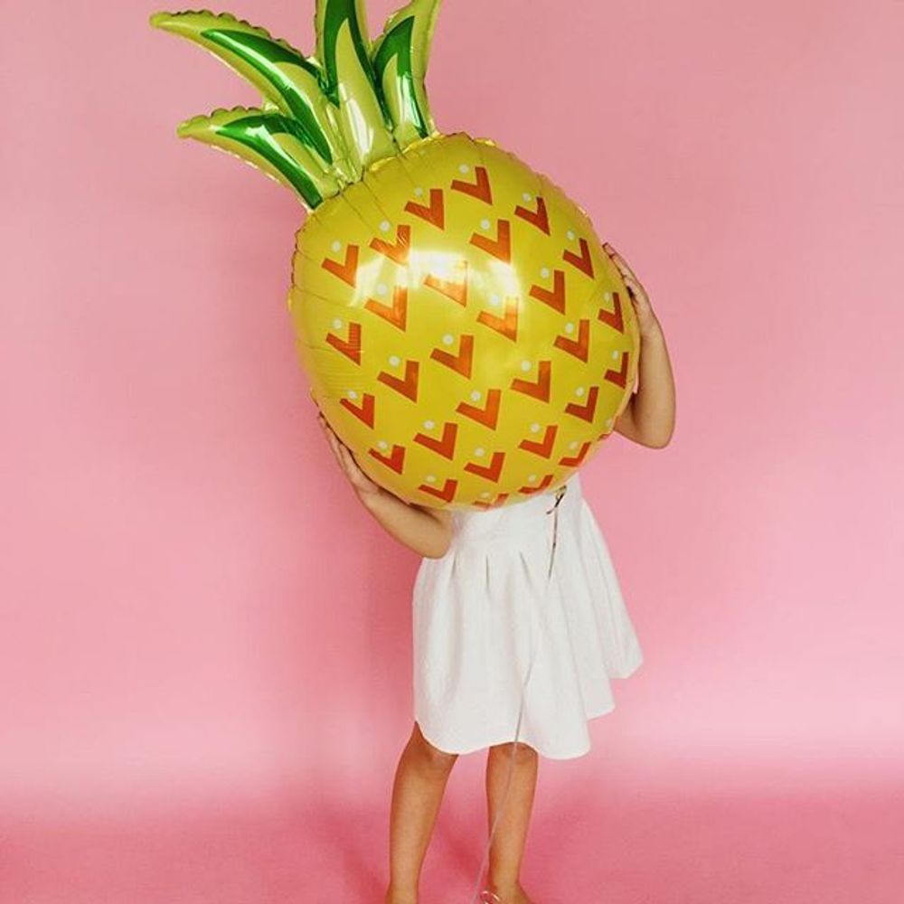 Шар (30"/76 см) Фигура, Ананас