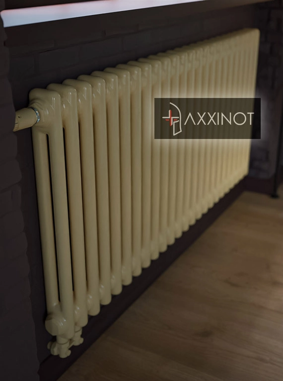 Axxinot Sentir 2080 - двухтрубный трубчатый радиатор высотой 800 мм, нижнее подключение с термовентилем