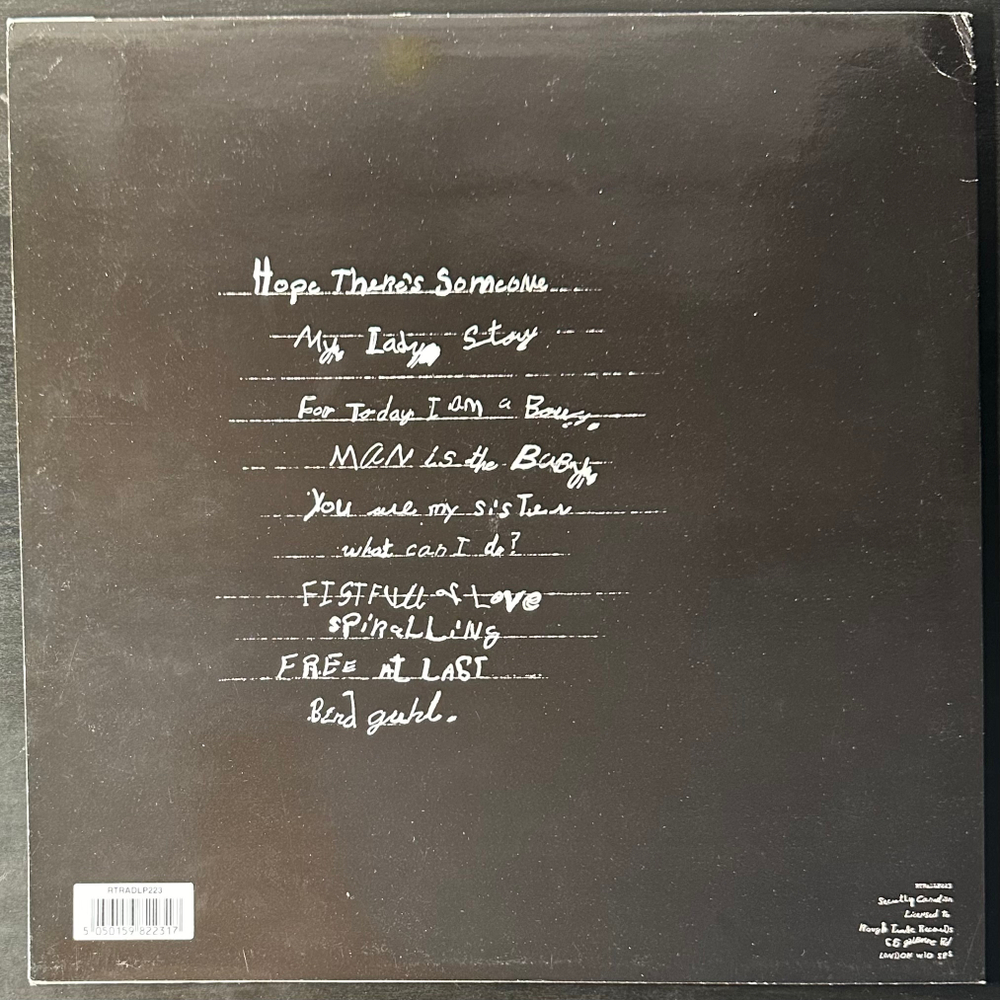 Antony And The Johnsons ‎– I Am A Bird Now (Англия 2005г.)