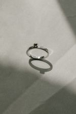 Кольцо Опора с раухтопазом