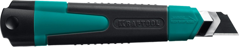 Нож канцелярский строительный с автостопом Industrie KRAFTOOL 18 мм