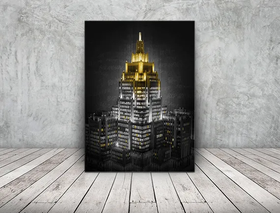 Постер "Богатый небоскреб"