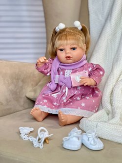 Кукла Berbesa мягконабивная 42см MARIA в пакете (4316K)